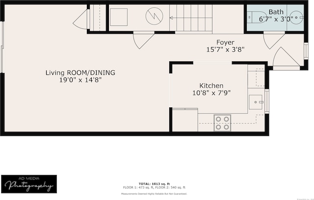 410 Emmett St Unit 45, Bristol, CT 06010 - view of property floor plan