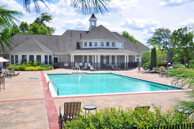 20 Carnoustie Cir, Bloomfield, CT 06002 - community pool featuring a patio area