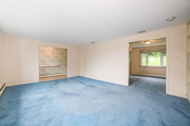 57 Apple Tree Ln, Hamden, CT 06518 - empty room featuring a baseboard radiator and carpet flooring