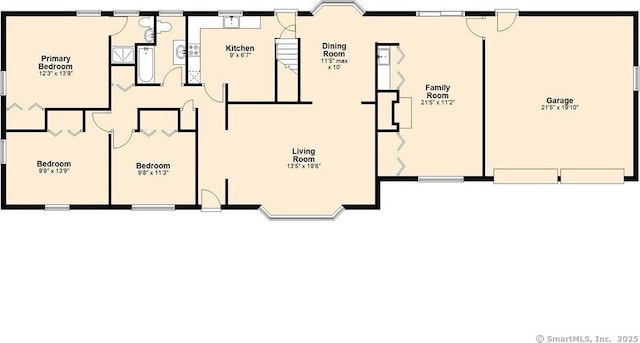 57 Apple Tree Ln, Hamden, CT 06518 - view of property floor plan