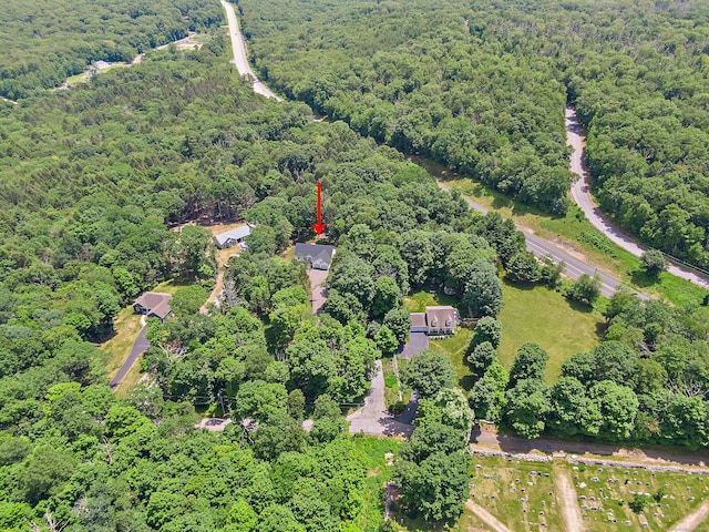 6 S Bear Hill Rd, Chaplin, CT 06235 - drone / aerial view of a forest