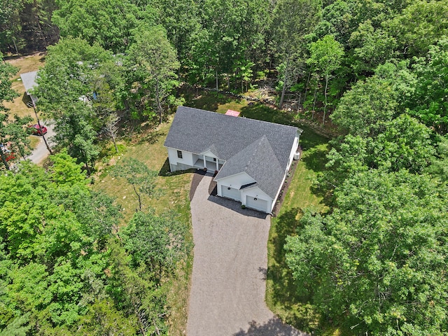 6 S Bear Hill Rd, Chaplin, CT 06235 - view from above of property