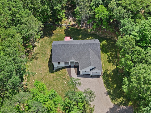 6 S Bear Hill Rd, Chaplin, CT 06235 - view from above of property