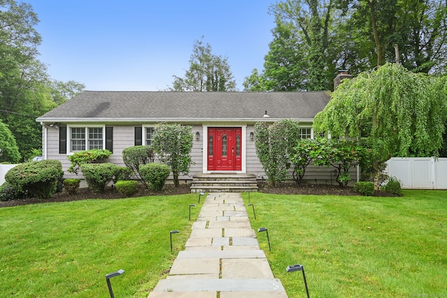 10 Eric Ct, Norwalk, CT 06851 - view of front of house with a chimney