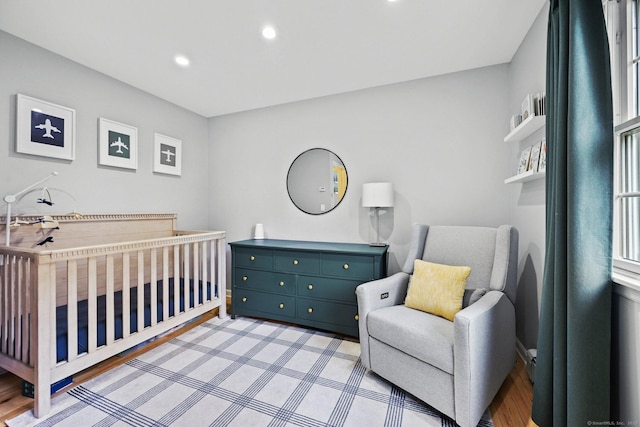 10 Eric Ct, Norwalk, CT 06851 - bedroom featuring a nursery area and recessed lighting