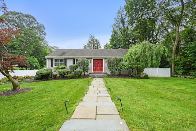 10 Eric Ct, Norwalk, CT 06851 - view of front of home with a chimney