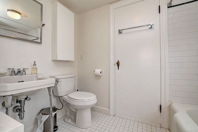 90 Edgewood Way, New Haven, CT 06515 - full bathroom featuring tile patterned flooring and shower / bathtub combination