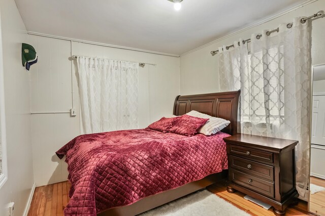 17 Pleasant St, Danbury, CT 06810 - bedroom with wood finished floors and ornamental molding