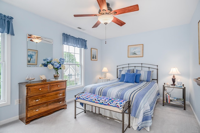 7 Concord Ct Unit 7, Southbury, CT 06488 - carpeted bedroom with baseboards and a ceiling fan