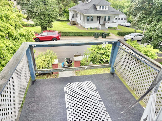 154 Golden St, Norwich, CT 06360 - balcony featuring view of scattered trees