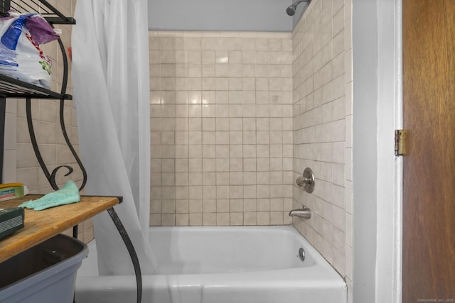 53 Norton St, Bristol, CT 06010 - full bathroom with shower / tub combo with curtain