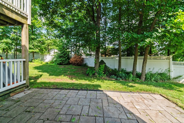 44 Forshaw Ave Unit 44, Plainville, CT 06062 - fenced backyard featuring a patio area