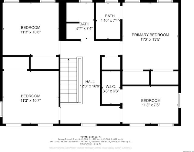 545 Simsbury Rd, Bloomfield, CT 06002 - view of home floor plan