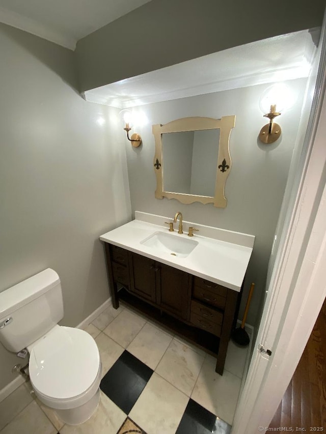 545 Simsbury Rd, Bloomfield, CT 06002 - bathroom with vanity and toilet