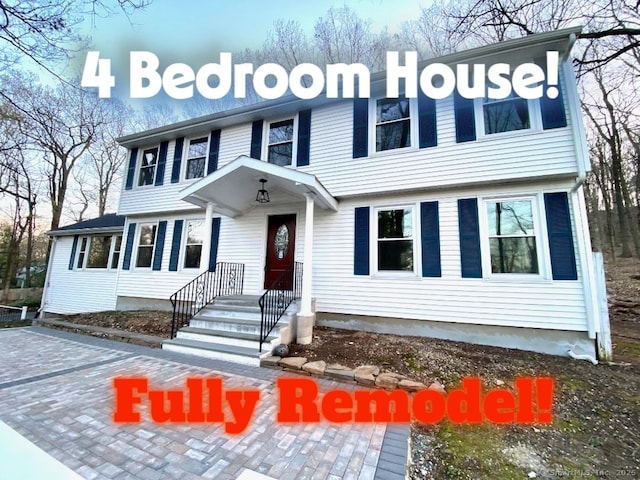 545 Simsbury Rd, Bloomfield, CT 06002 - view of colonial home