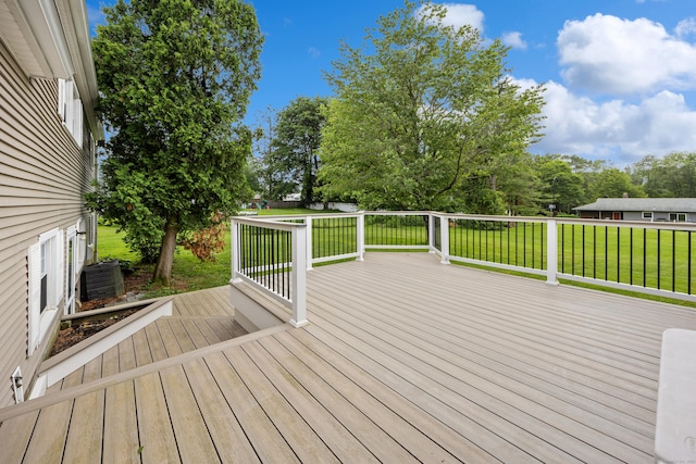 1519 Tuttle Ave, Wallingford, CT 06492 - wooden terrace featuring a lawn