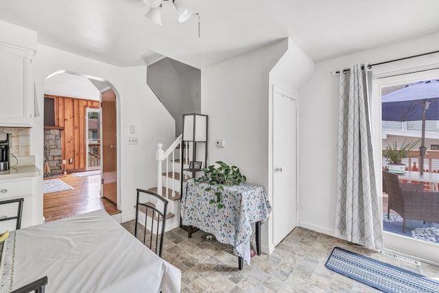 51 Oronoque Trl, Shelton, CT 06484 - bedroom featuring arched walkways and baseboards