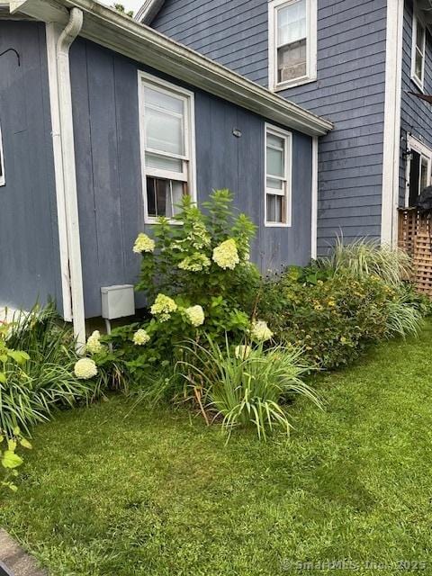 58 Barlow St, North Canaan, CT 06018 - view of side of property with a yard