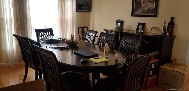 27 Amber Pl, Waterbury, CT 06705 - dining room with wood finished floors