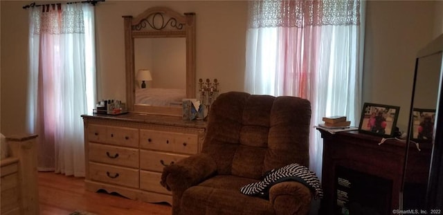 27 Amber Pl, Waterbury, CT 06705 - sitting room with light wood-style flooring