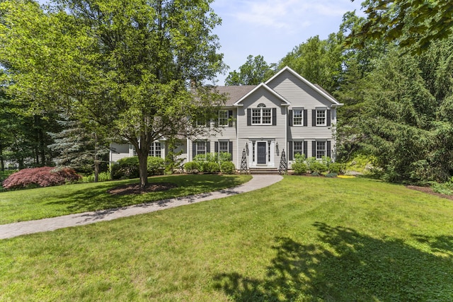 6 Owl Ridge Ln, Newtown, CT 06482 - colonial house with a front yard
