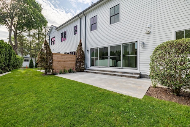 133 E Ave Unit A, New Canaan, CT 06840 - back of house featuring a patio area