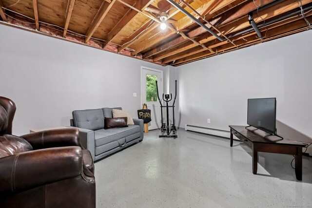 142 Raffia Rd, Enfield, CT 06082 - living area featuring baseboard heating