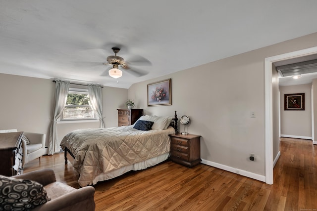 112 Shadow Ln, West Hartford, CT 06110 - bedroom with wood finished floors and a ceiling fan
