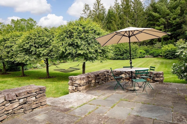 12 Popple Swamp Rd, Cornwall, CT 06754 - view of patio / terrace with outdoor dining area
