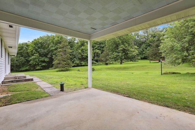 1 Old Middle Rd, New Milford, CT 06776 - view of patio / terrace featuring view of scattered trees