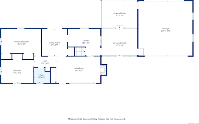 1 Old Middle Rd, New Milford, CT 06776 - view of floor plan / room layout