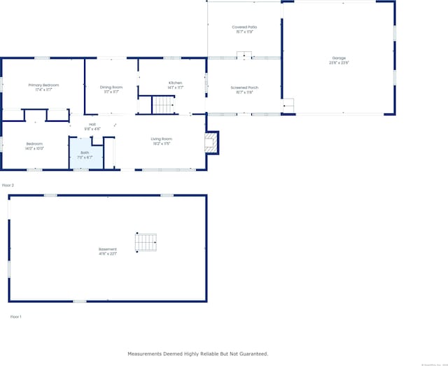 1 Old Middle Rd, New Milford, CT 06776 - view of floor plan / room layout