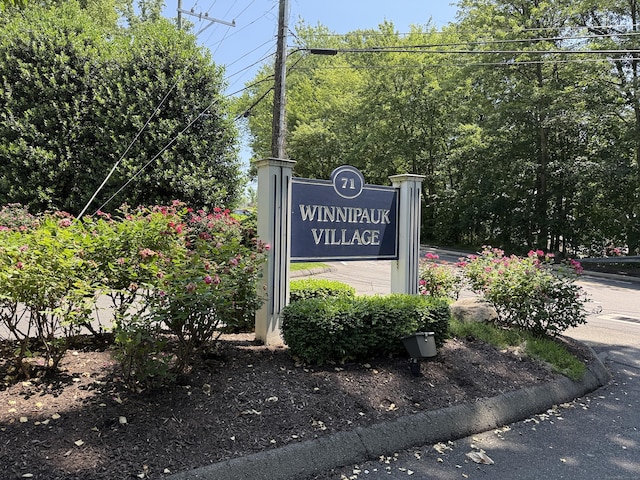 71 Aiken St Apt N7, Norwalk, CT 06851 - view of community sign