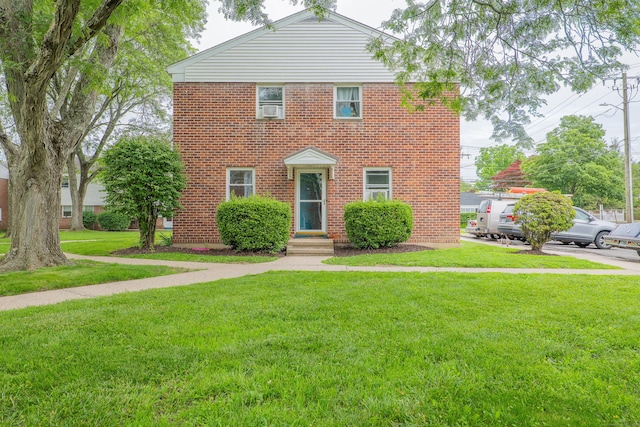 51 Park Ave Unit 2-13, Danbury, CT 06810 - view of front facade featuring a front lawn and brick siding