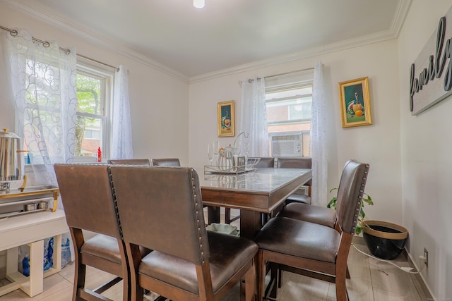 51 Park Ave Unit 2-13, Danbury, CT 06810 - dining room featuring crown molding