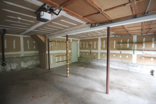 15 Birch Rd, Granby, CT 06035 - garage featuring a garage door opener