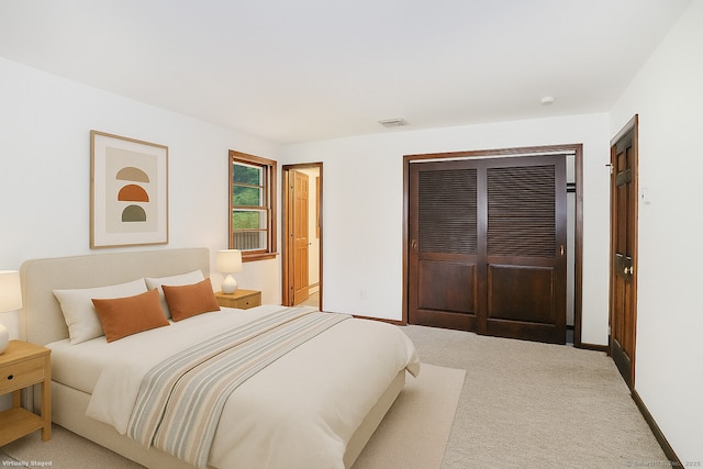 256 W Rocks Rd, Norwalk, CT 06851 - bedroom featuring a closet and light carpet