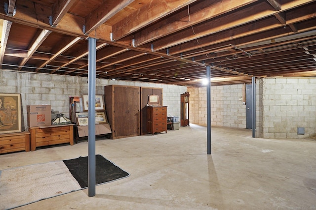 256 W Rocks Rd, Norwalk, CT 06851 - view of unfinished below grade area