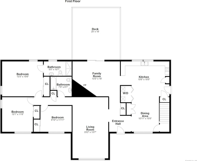 256 W Rocks Rd, Norwalk, CT 06851 - view of home floor plan