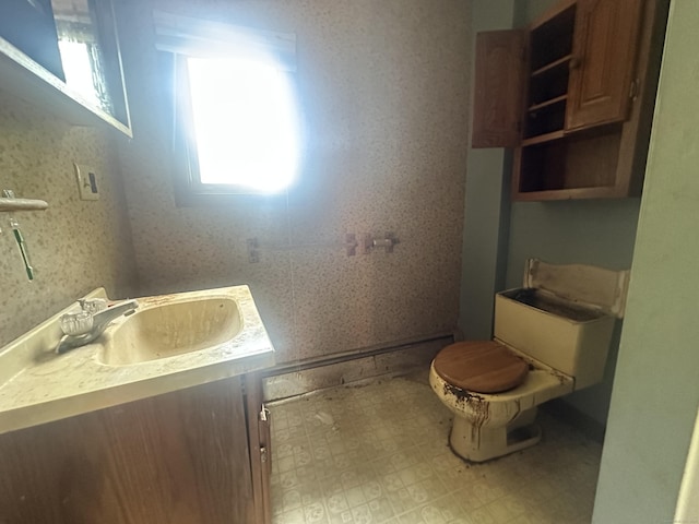 117 State Ave, Killingly, CT 06241 - half bathroom with vanity and toilet