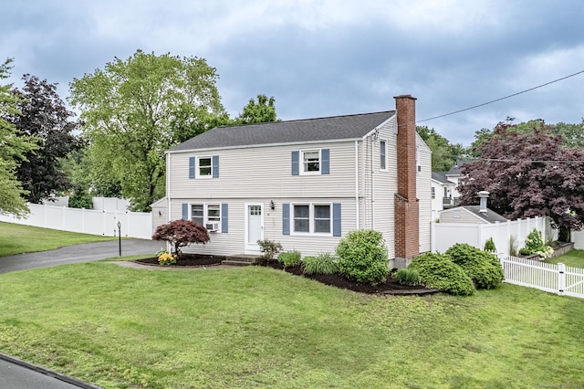 45 Neelans Rd, Enfield, CT 06082 - colonial inspired home featuring a chimney