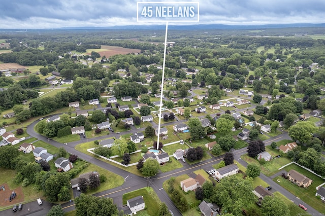 45 Neelans Rd, Enfield, CT 06082 - bird's eye view