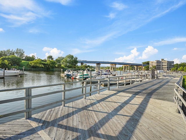 8 Platt St, Norwalk, CT 06855 - dock featuring a water view