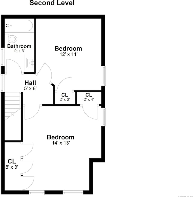 8 Platt St, Norwalk, CT 06855 - view of floor plan / room layout