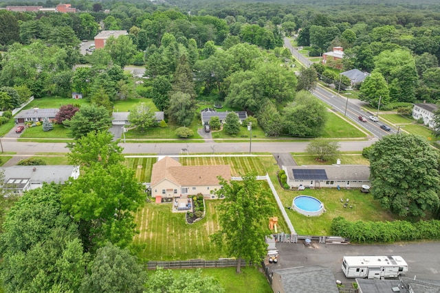 15 Contour Dr, Cheshire, CT 06410 - bird's eye view of a heavily wooded area