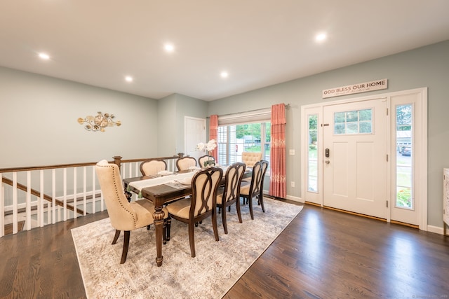 15 Contour Dr, Cheshire, CT 06410 - dining space with recessed lighting and wood finished floors