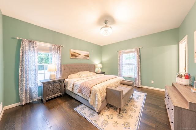 15 Contour Dr, Cheshire, CT 06410 - bedroom featuring multiple windows and dark wood-style floors