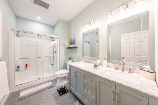 15 Contour Dr, Cheshire, CT 06410 - bathroom featuring double vanity and a stall shower
