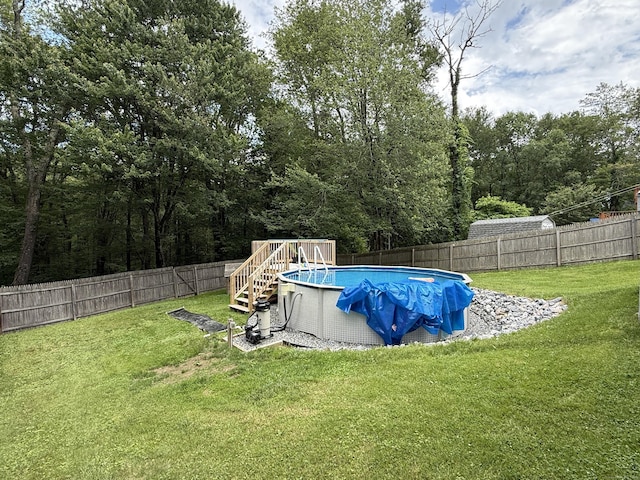 104 Wildcat Hill Rd, Harwinton, CT 06791 - view of pool with a fenced backyard