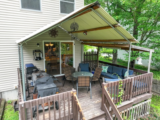 345 Goodwin St, East Hartford, CT 06108 - deck featuring an outdoor living space